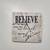 Inspirational “Believe” Ceramic Wall Plaque / Decor 3 thumbnail
