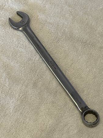 Snap On USA 5/8" SAE 12 Point Drive Combination Open/Closed Wrench OEX-20 1
