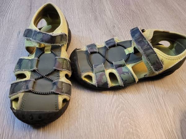 Camo Kids Sandals 1