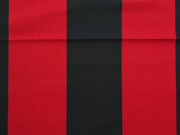 deep Red and Navy Blue interior designer upholstery fabric - 3 yards 1