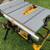 Dewalt 10" Job Site Table Saw with Rolling Stand DWE7491 7 thumbnail