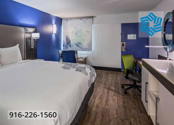 $550 / 1br - TARIFAS SEMANALES Y MENSUALES + Hotel 100% Libre de Humo - Máquina de Hielo/Venta Automática (Sacramento)64043669774977120