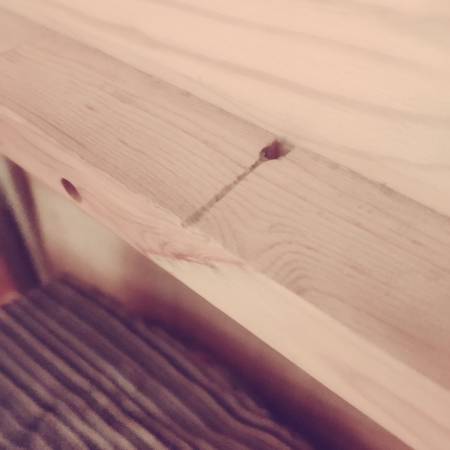 Wooden bunk bed 1