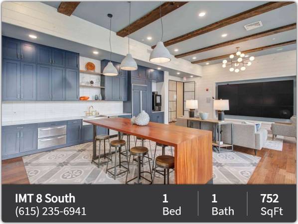 $1,685 / 1br - 752ft2 - Fantastic neighborhood! Great 1 bed, 1 bath, 752 Sq Ft! (Nashville - Near Belmont University)63680375577857121
