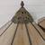 Pair of Tiffany style leaded slag glass table lamps 6 thumbnail