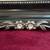 Beautiful vintage style wooden mirror colors black and silver 3 thumbnail