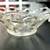 Vintage Clear Etched and Lace Trim Serving Bowl 8” 10 thumbnail