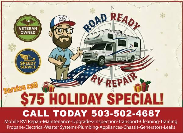 🇺🇸 $75 Mobile RV Repair 🇺🇸 veteran owned 1
