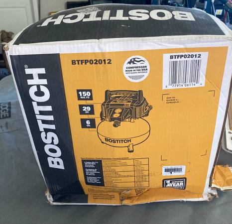 Bostitch 6 gallon compressor 1