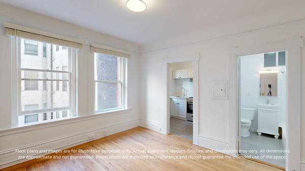 $1,945 / 493ft2 - Estudio acogedor en ubicación privilegiada. Unidad #105 (centro / cívico / Van Ness)63667958606465122