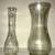 Vintage Clear Glass Flower & Bud Vases & Covered Jars — $4 -$20 each 5 thumbnail