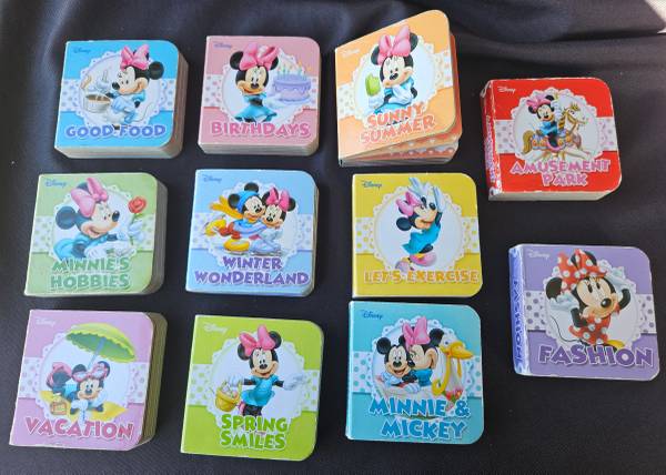 Disney Mickey Mouse  Board Books Lot of 11 Small Board Books 1