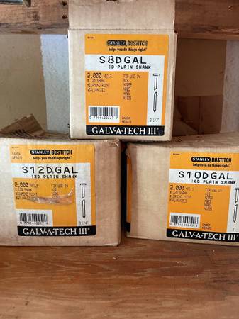 Stanley Bostitch Galvatech III framing nails 1