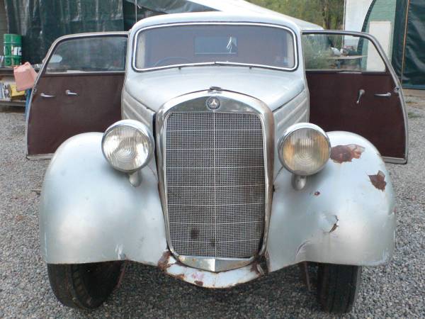 1955 Mercedes-Benz 170 S-V Diesel Pickup Truck - $45,000 (Taos)63481522735489122