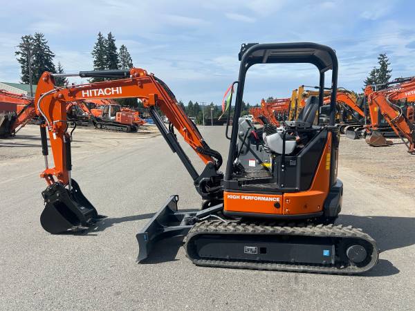 NEW HITACHI ZX35U-5N - thumb, coupler, bucket, 0% / 60 MONTH