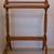 BRAND NEW NEVER USED SOLID WOOD OAK BLANKET/QUILT RACK 1 thumbnail