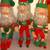3 Vintage Enesco North Pole Village Elf Christmas Poseable Dolls 1990' 1 thumbnail