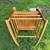 Vintage Mid Century Modern Solid Wood Rocking Chair 6 thumbnail