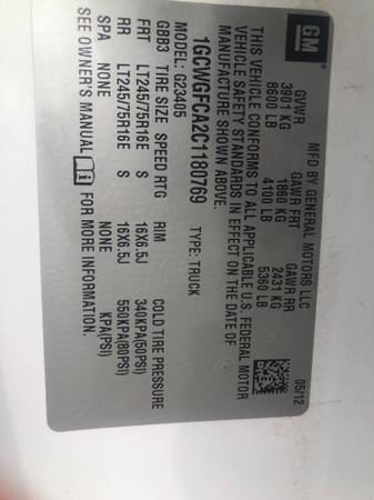 2012 Chevrolet Express 2500 - Photo 8