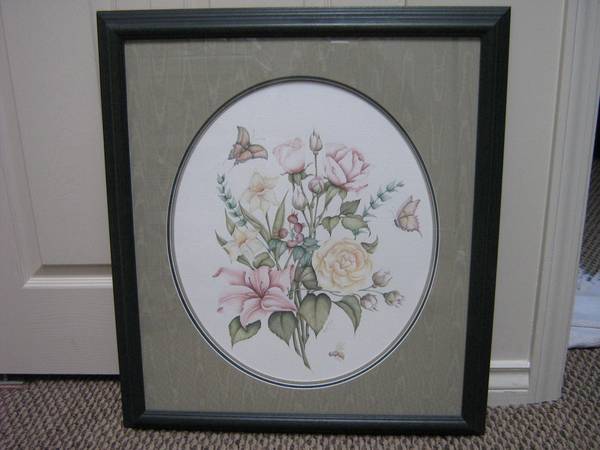 "BOTANICALS" Hand Painted Watercolor 1