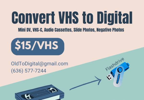 Old Tapes to Digital Converting (VHS and more) 1