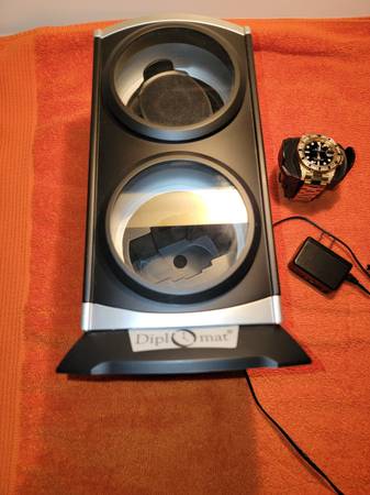Dual Watch Winder Automatic Economy Double Tower ,+A Free Watch - $200 (LIVONIA)63471300864129124