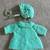 Vintage Handmade Doll Sweater Set 2 thumbnail