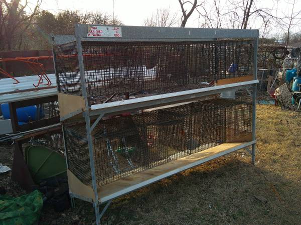8 Cage Inside Animal Holding Pen birds Dogs Rabbits etc 1