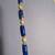14k Solid Gold and AAA Natural Lapis Lazuli Bracelet-Vintage 10 thumbnail