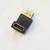 Jimier Up Angled 90 Degree DP DisplayPort Male to Female Extension Ada 1 thumbnail
