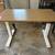 Article Haptic 47.5" Height Adjustable Desk - Oak 1 thumbnail
