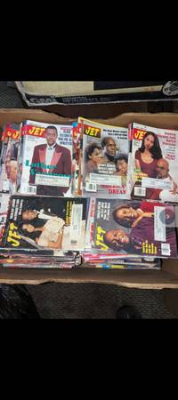 Vintage jet magazines 1
