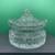 RARE Waterford Cut Crystal Biscuit Barrel Jar with Lid WS 2001 Signed by Artist 2 thumbnail