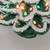 Atlantic Mold Green Ceramic Christmas Tree Flocked Musical Silent Nigh 15 thumbnail