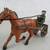 Cast Iron Vintage Sulky Horse & Jockey Harness Racing 8 1/4" Length 1 thumbnail