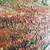 Original Large Oil Painting – Red Flower Field Landscape in Black & Go 2 thumbnail