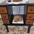 Side Table With Six Sewing Machine Drawers  * Oak Construction 4 thumbnail