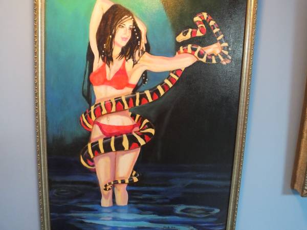 Pintura original de Pinup por Norman Strite (1935-2023) - $150 (Plymouth Meeting)63471188124419122