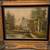 Vintage Serene Landscape Painting With Ornate Gold Wood Frame 20x24 2 thumbnail