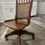 Vintage Beautiful Wood Reclining Office Chair 1 thumbnail
