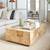 West Elm Volume Burl Coffee Table (50") - Marbled Wood 1 thumbnail