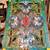 Victorian Tiffany Style Stained Glass Window Panel 2 thumbnail