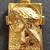 Rare Pope Pius XII Holy Year 1950 Gold tone Medal Jesus Crown. 1 thumbnail