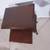 Small Mahogany Side Table w/ Pull Out Shelf 4 thumbnail