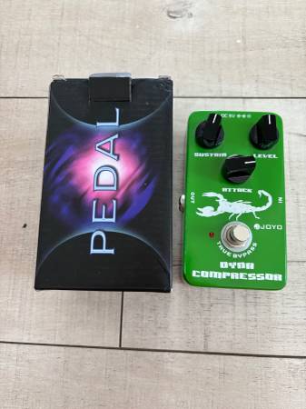 JOYO Dyna Compressor, JF-10 Model for Electric Guitar & Bass, Classic 1