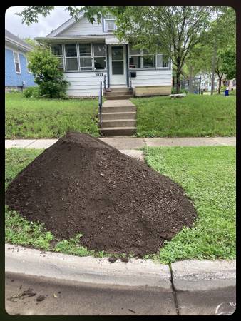 Black Dirt Screened 1 to 3 yards - Same day delivery 1