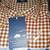 RUE HANDMADE MEN'S SLIMFIT SHIRT BROWN GINGHAM 3X 3 thumbnail