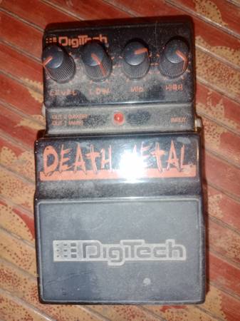 Vintage Digitech Death Metal pedal 1