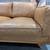 MCM Style West Elm Zander Premium Camel Leather sofa 3 thumbnail