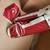 RED Golf Bag 26" high NEW good for Wine ? Gift Box Holder or What Have 11 thumbnail